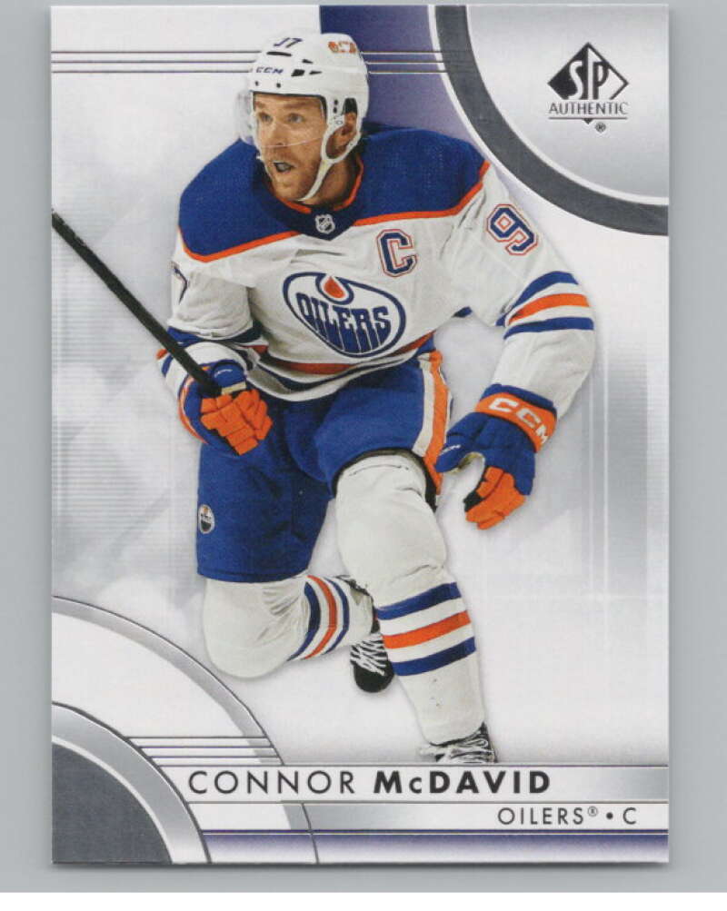 2023-24 SP Authentic #1 Connor McDavid  Edmonton Oilers  V99857 Image 1