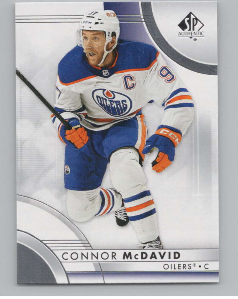 2023-24 SP Authentic #1 Connor McDavid  Edmonton Oilers  V99868 Image 1