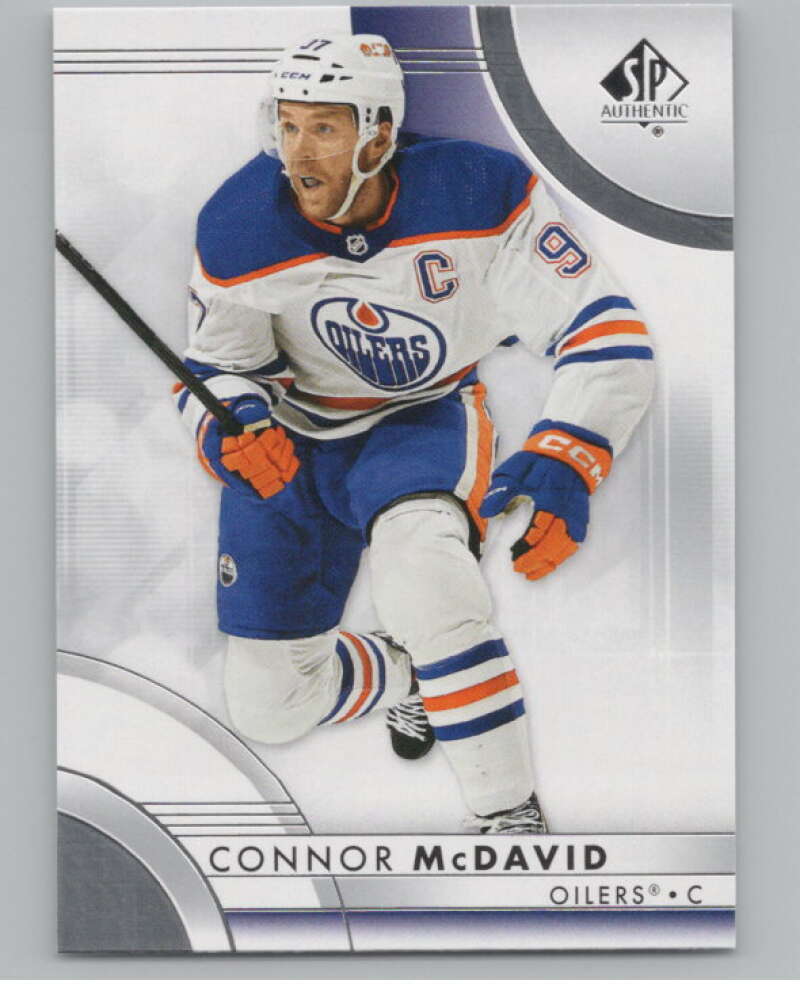 2023-24 SP Authentic #1 Connor McDavid  Edmonton Oilers  V99869 Image 1