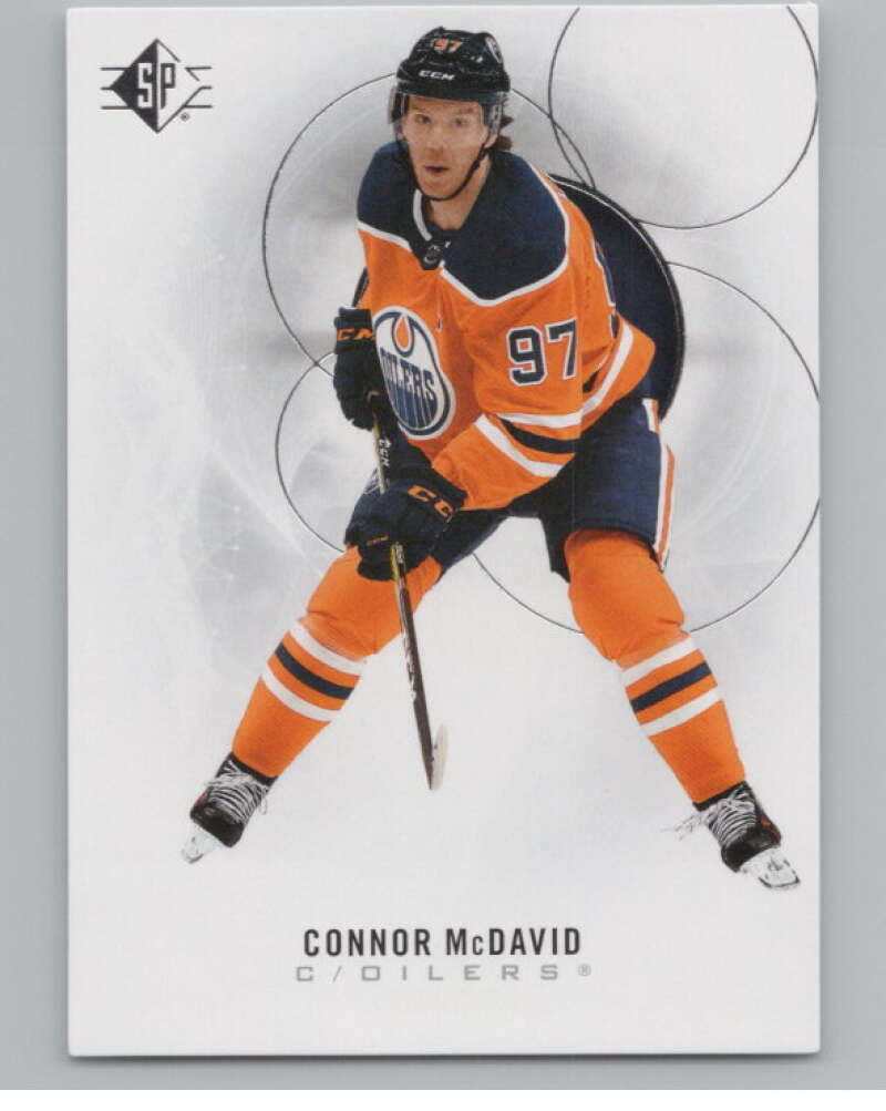 2020-21 SP Authentic #90 Connor McDavid  Edmonton Oilers  V99880 Image 1