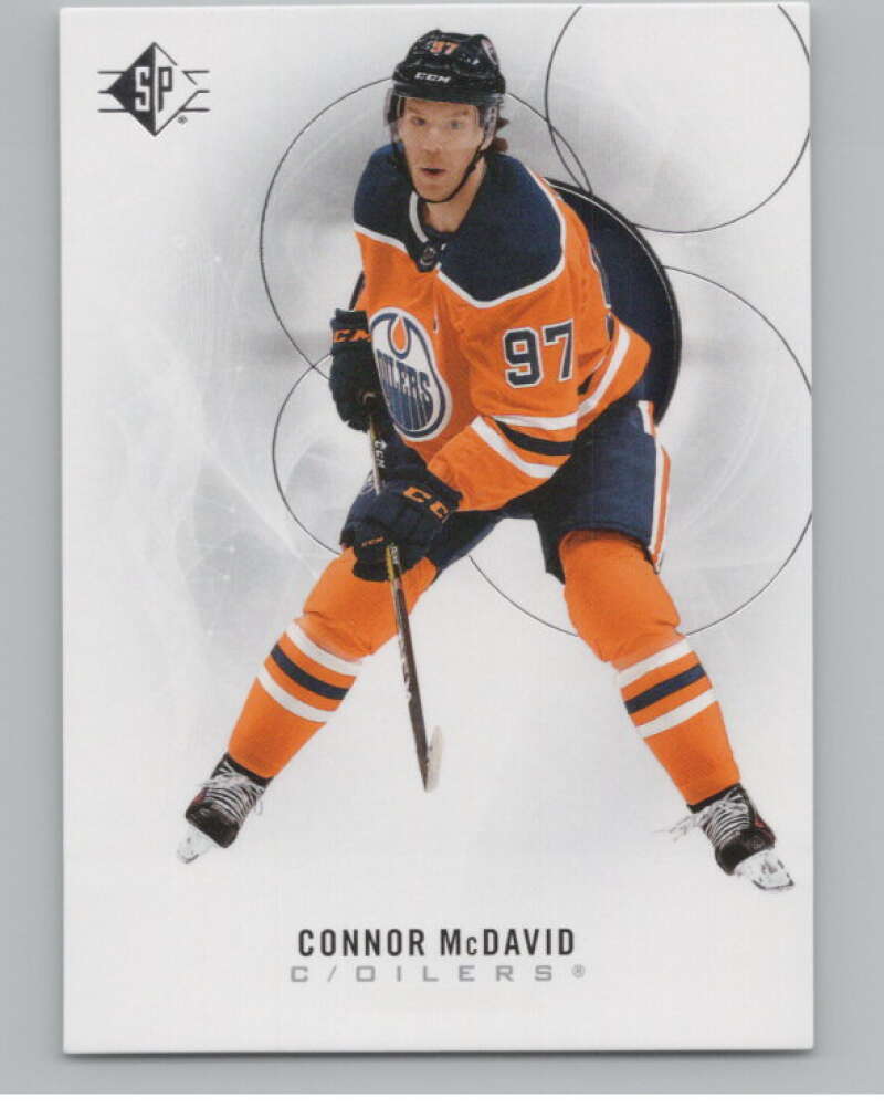 2020-21 SP Authentic #90 Connor McDavid  Edmonton Oilers  V99891 Image 1