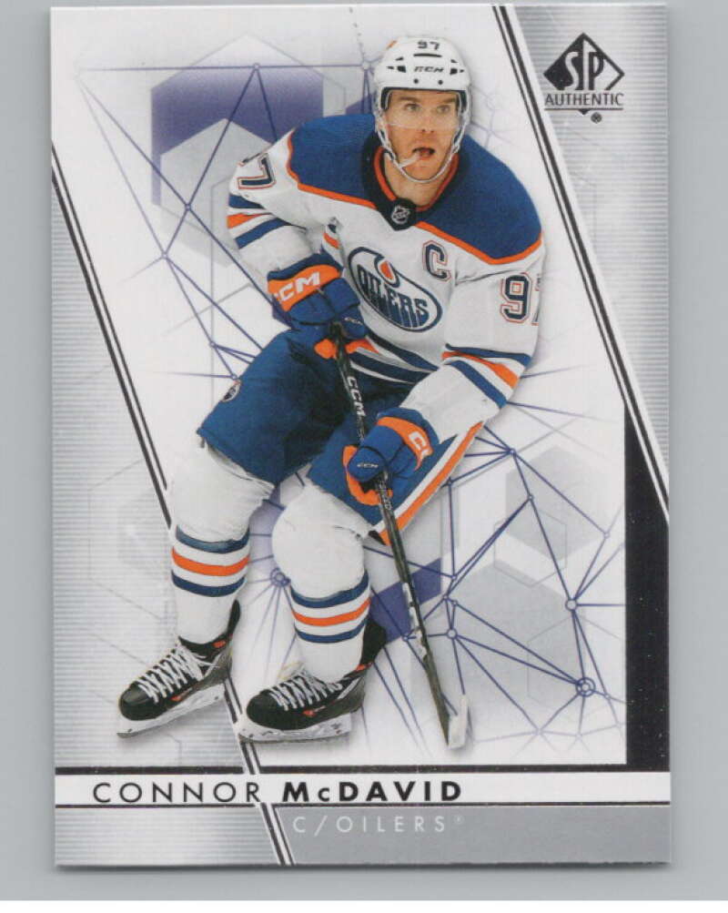 2022-23 SP Authentic #97 Connor McDavid  Edmonton Oilers  V99894 Image 1