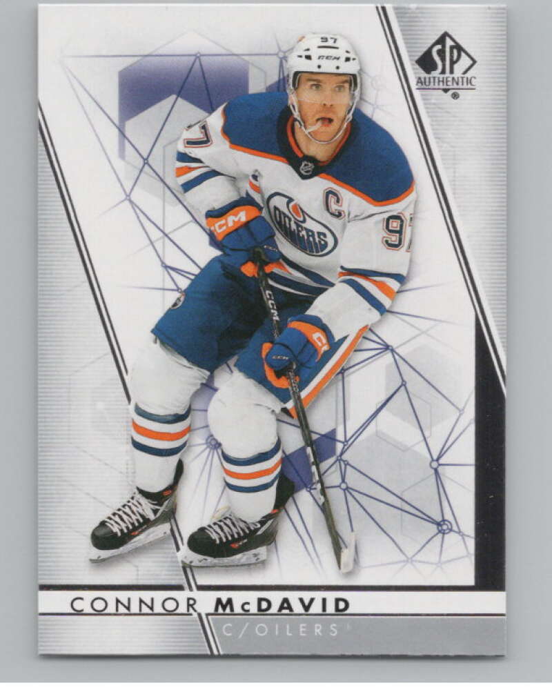 2022-23 SP Authentic #97 Connor McDavid  Edmonton Oilers  V99896 Image 1