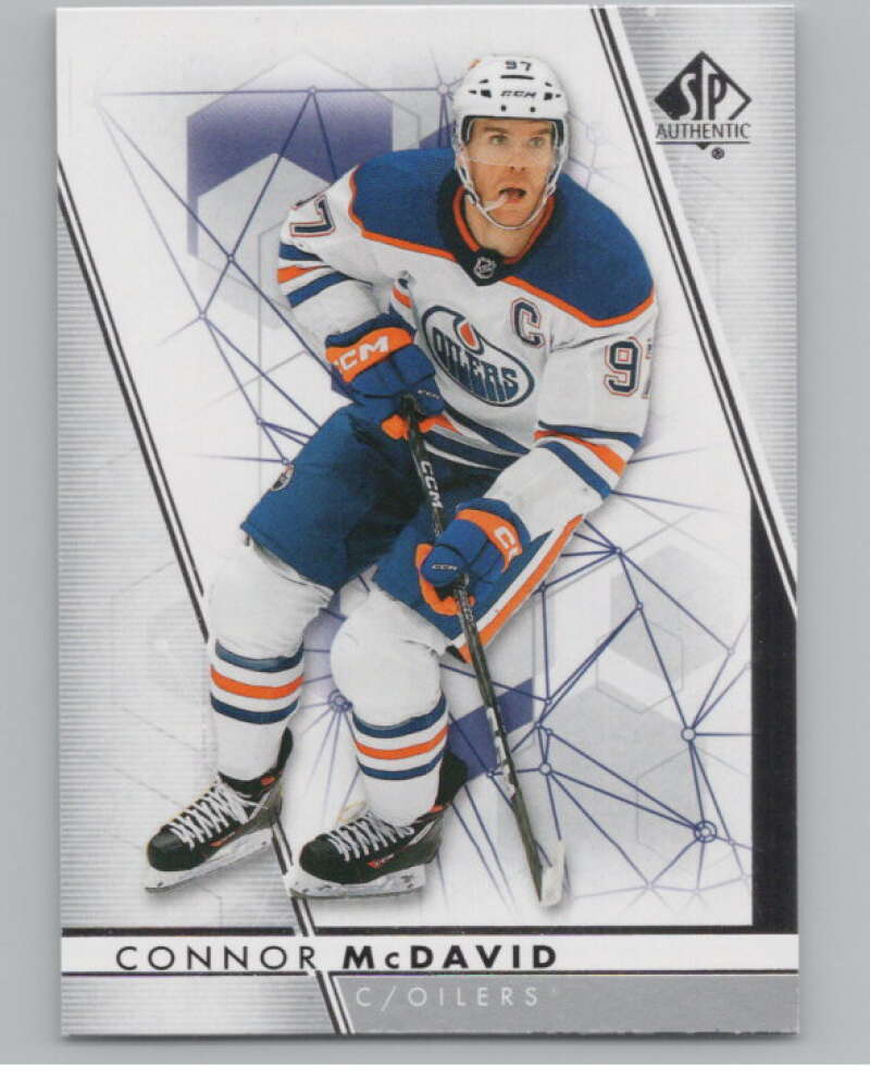 2022-23 SP Authentic #97 Connor McDavid  Edmonton Oilers  V99901 Image 1