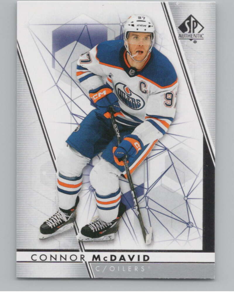 2022-23 SP Authentic #97 Connor McDavid  Edmonton Oilers  V99909 Image 1