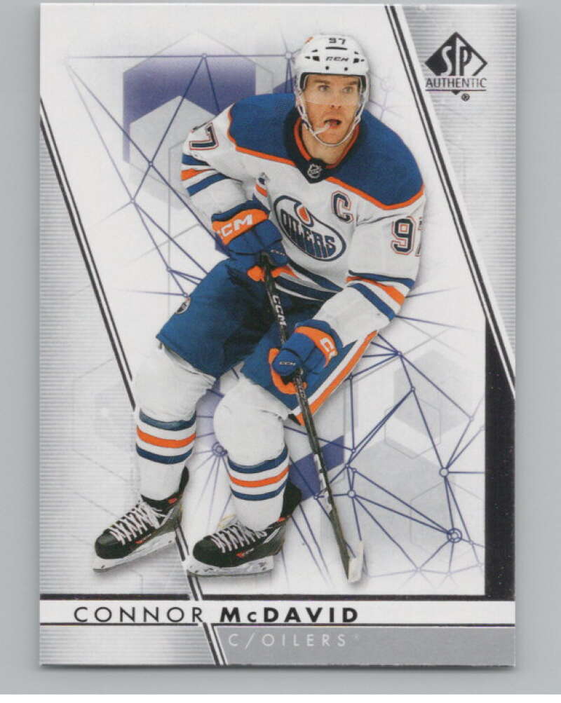 2022-23 SP Authentic #97 Connor McDavid  Edmonton Oilers  V99910 Image 1