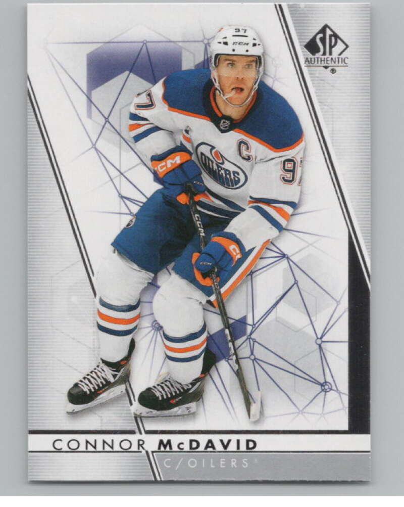 2022-23 SP Authentic #97 Connor McDavid  Edmonton Oilers  V99915 Image 1