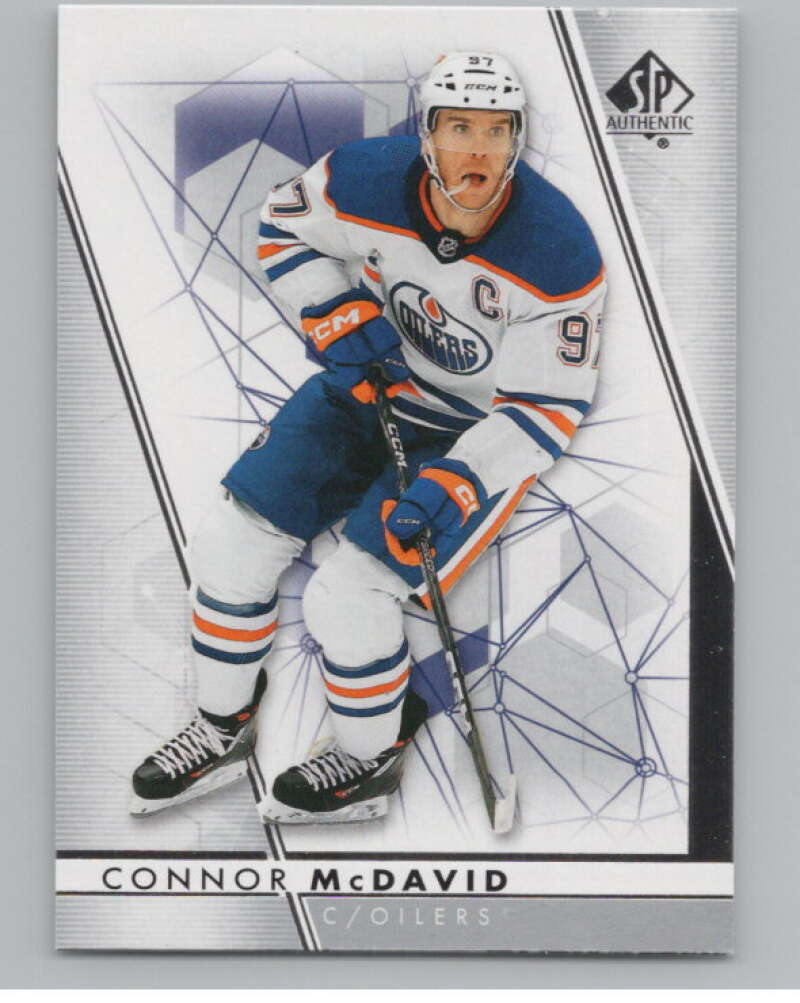 2022-23 SP Authentic #97 Connor McDavid  Edmonton Oilers  V99916 Image 1