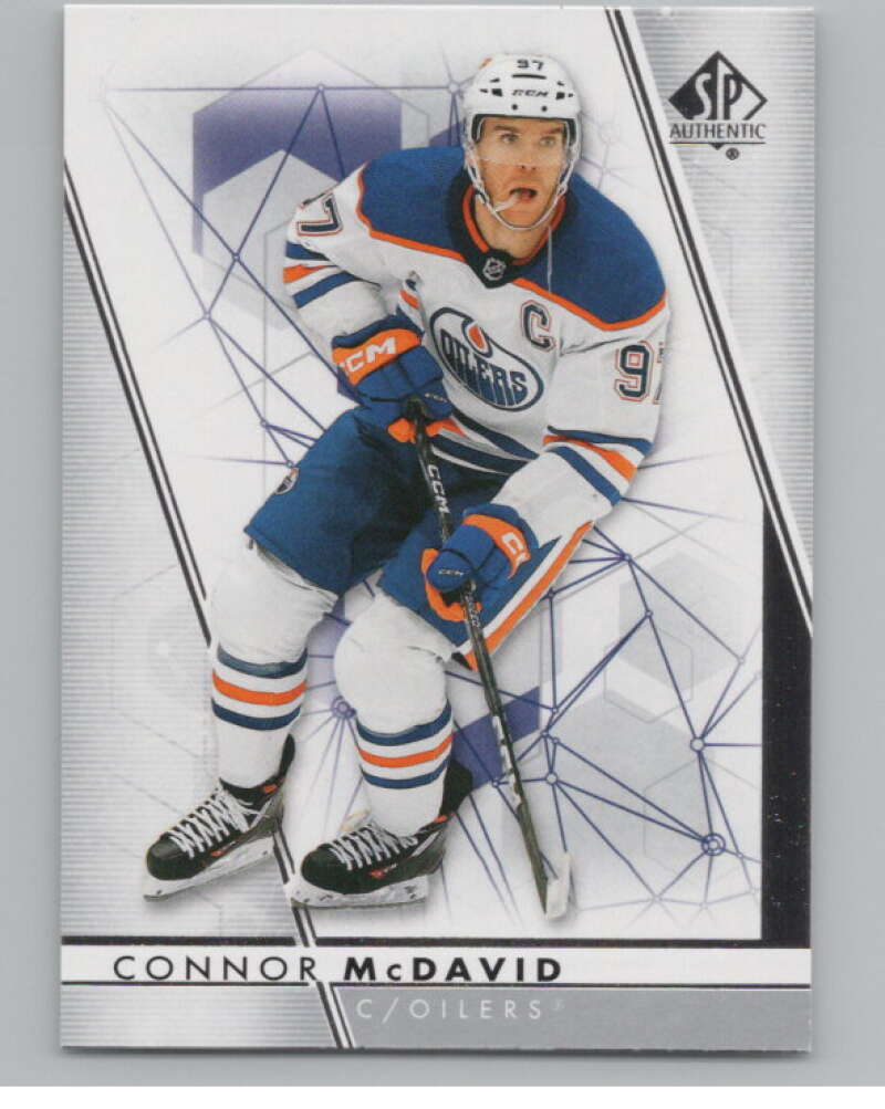 2022-23 SP Authentic #97 Connor McDavid  Edmonton Oilers  V99926 Image 1