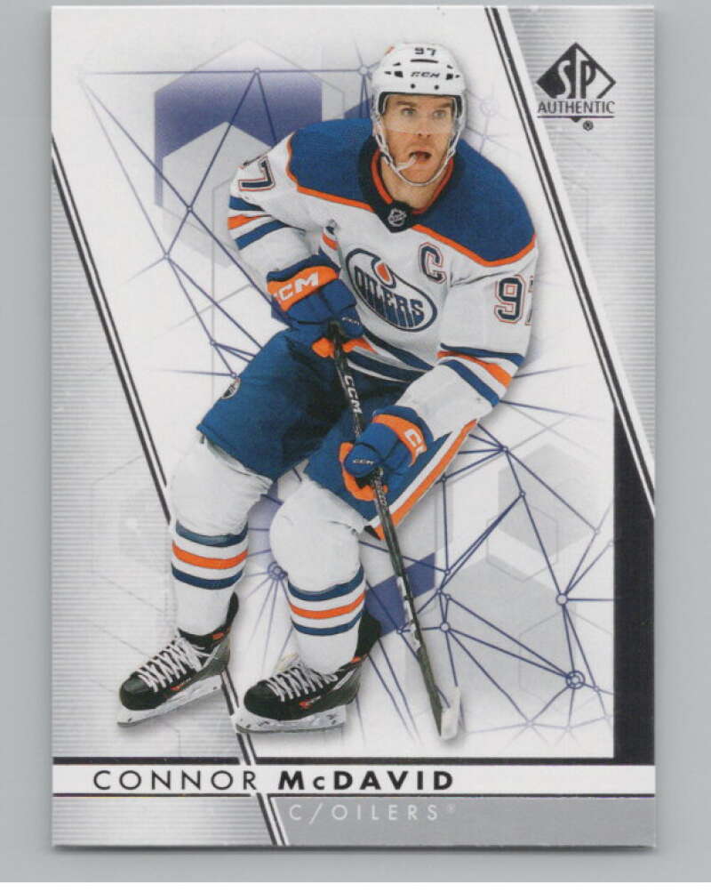 2022-23 SP Authentic #97 Connor McDavid  Edmonton Oilers  V99927 Image 1