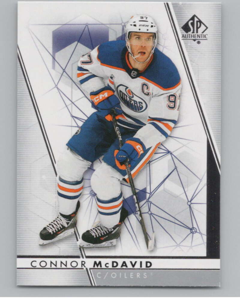 2022-23 SP Authentic #97 Connor McDavid  Edmonton Oilers  V99929 Image 1