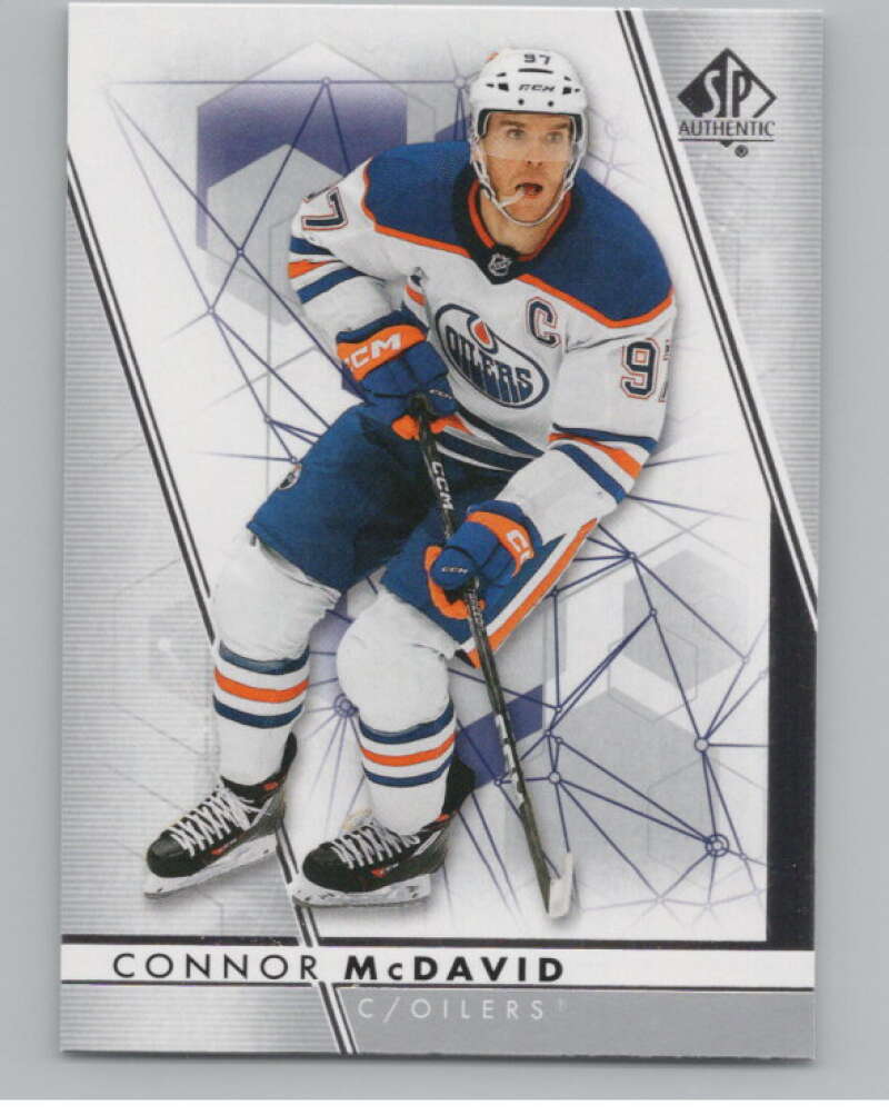 2022-23 SP Authentic #97 Connor McDavid  Edmonton Oilers  V99931 Image 1