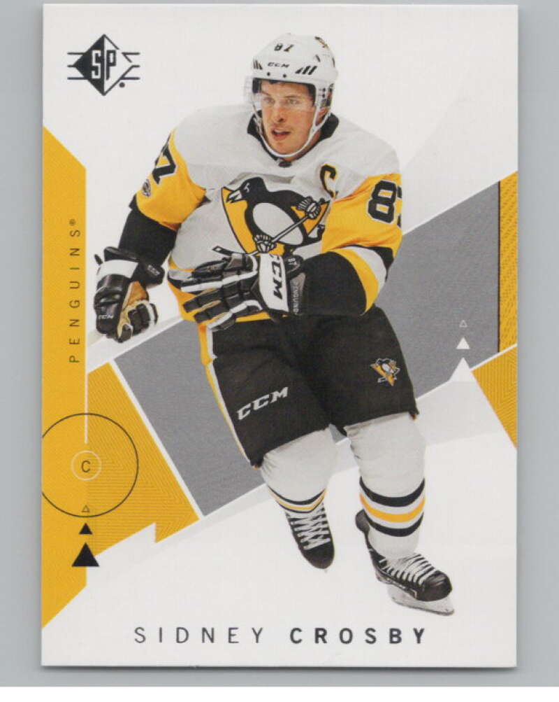 2018-19 SP #87 Sidney Crosby  Pittsburgh Penguins  V100126 Image 1