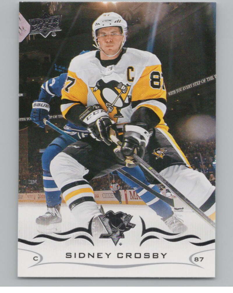2018-19 Upper Deck #392 Sidney Crosby  Pittsburgh Penguins  V100128 Image 1
