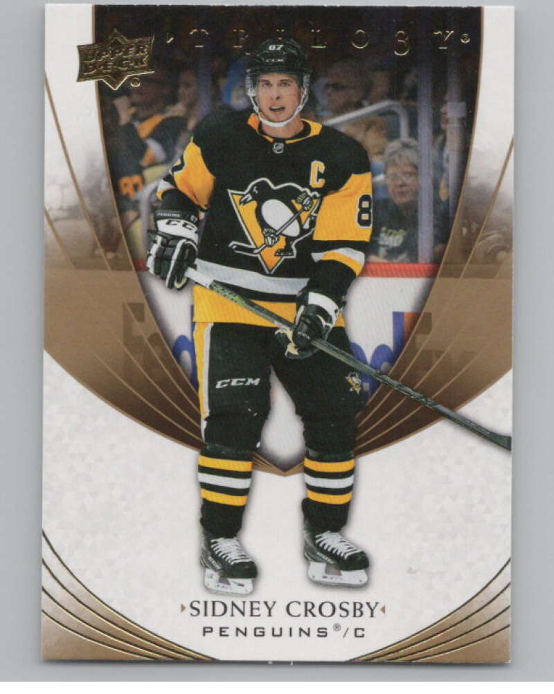 2020-21 Upper Deck Trilogy #1 Sidney Crosby  Pittsburgh Penguins  V100148 Image 1