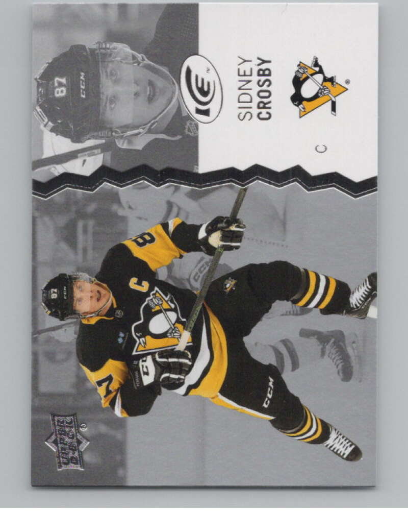 2023-24 Upper Deck Ice #62 Sidney Crosby  Pittsburgh Penguins  V100169 Image 1