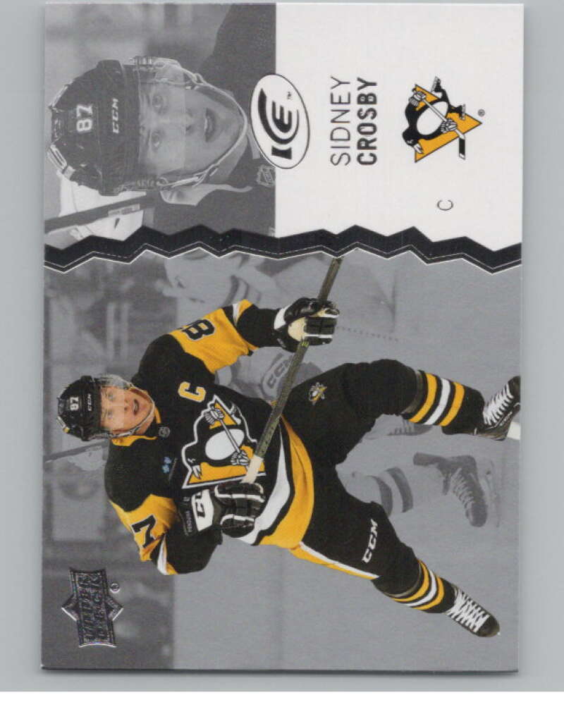 2023-24 Upper Deck Ice #62 Sidney Crosby  Pittsburgh Penguins  V100174 Image 1