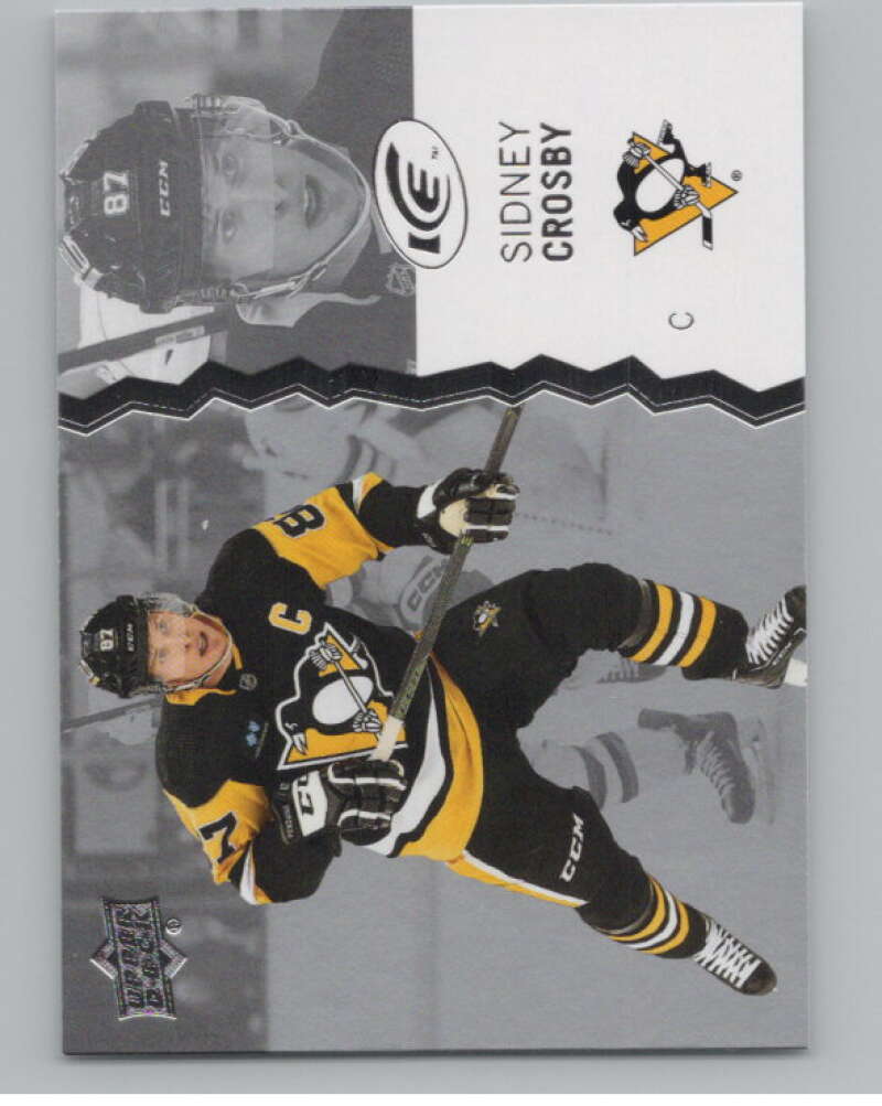 2023-24 Upper Deck Ice #62 Sidney Crosby  Pittsburgh Penguins  V100177 Image 1