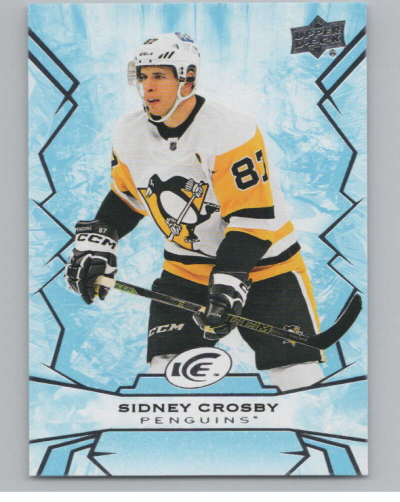2022-23 Upper Deck Ice #40 Sidney Crosby  Pittsburgh Penguins  V100185 Image 1
