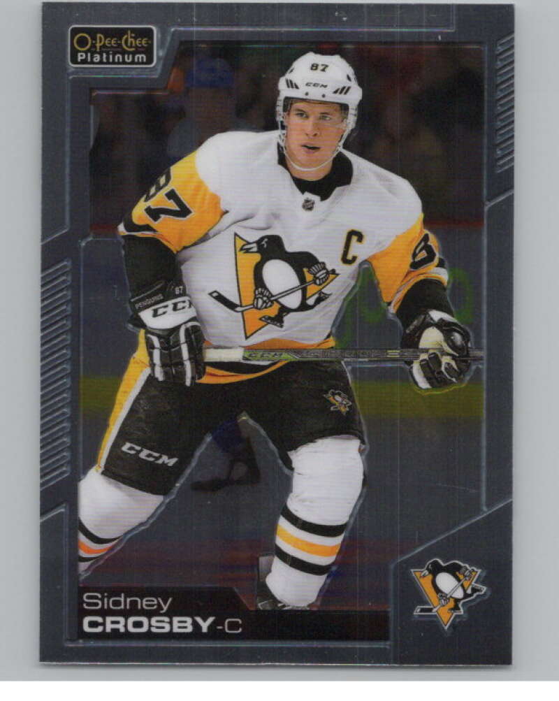 2020-21 O-Pee-Chee Platinum #149 Sidney Crosby  Pittsburgh Penguins  V100188 Image 1