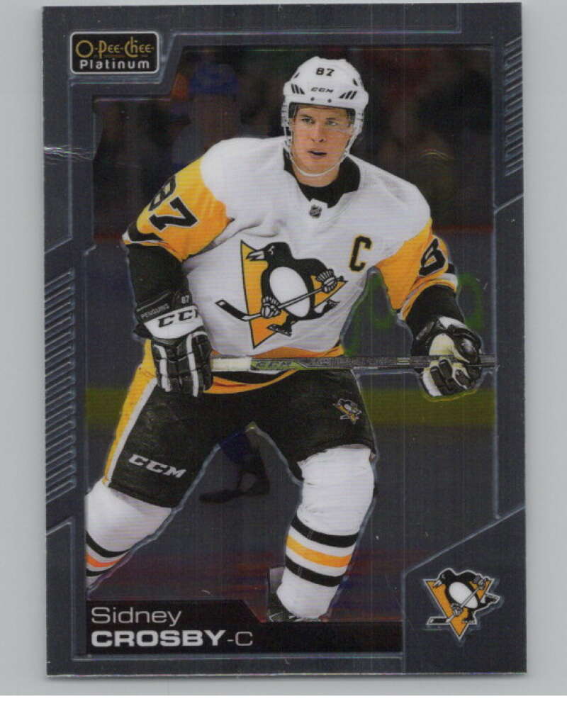 2020-21 O-Pee-Chee Platinum #149 Sidney Crosby  Pittsburgh Penguins  V100189 Image 1