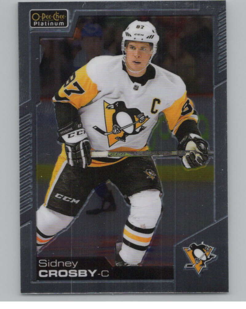 2020-21 O-Pee-Chee Platinum #149 Sidney Crosby  Pittsburgh Penguins  V100190 Image 1