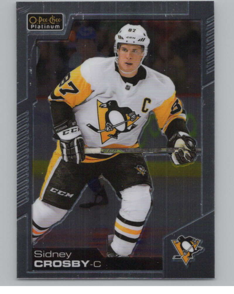 2020-21 O-Pee-Chee Platinum #149 Sidney Crosby  Pittsburgh Penguins  V100191 Image 1