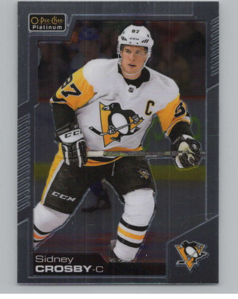 2020-21 O-Pee-Chee Platinum #149 Sidney Crosby  Pittsburgh Penguins  V100192 Image 1