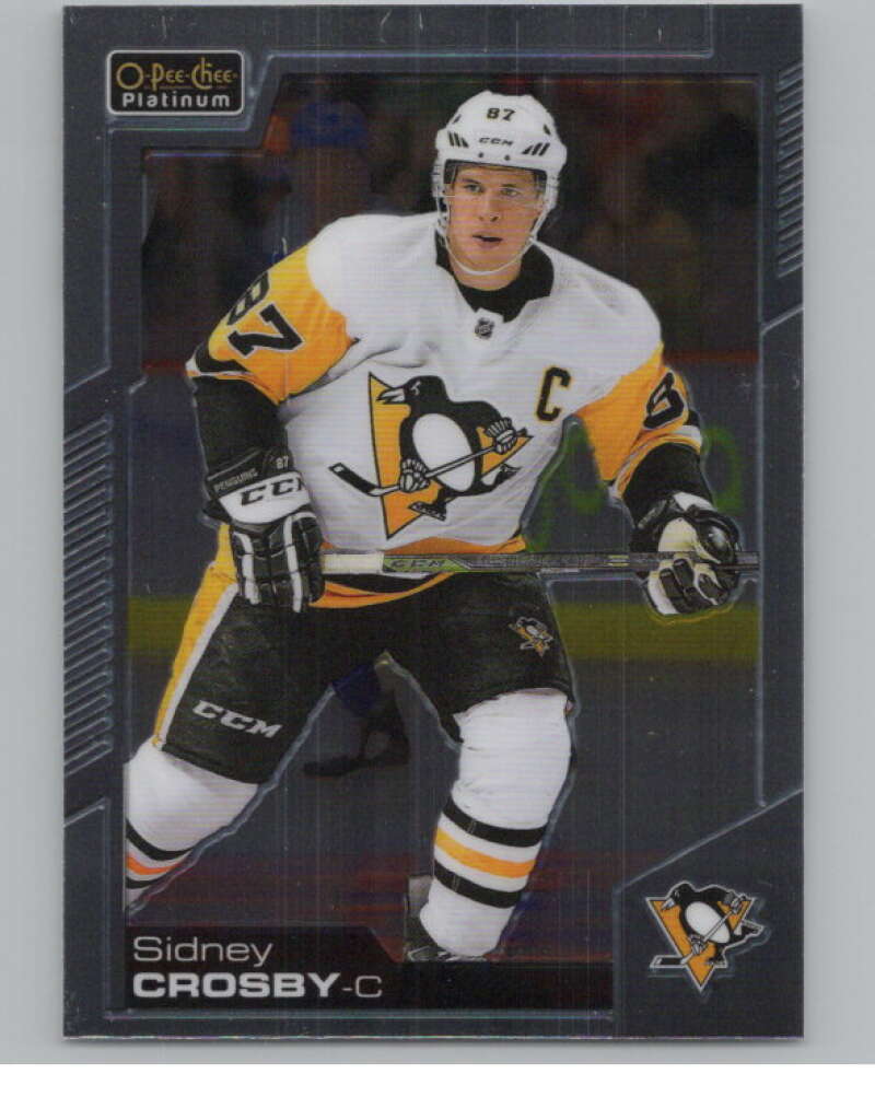 2020-21 O-Pee-Chee Platinum #149 Sidney Crosby  Pittsburgh Penguins  V100193 Image 1