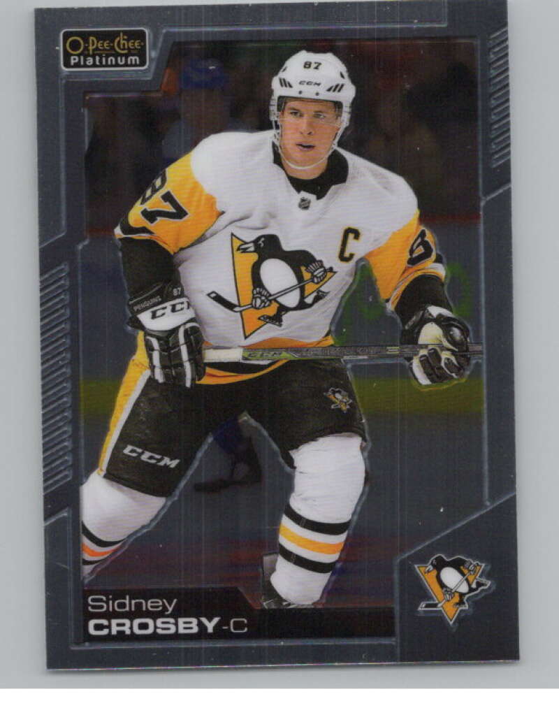 2020-21 O-Pee-Chee Platinum #149 Sidney Crosby  Pittsburgh Penguins  V100194 Image 1
