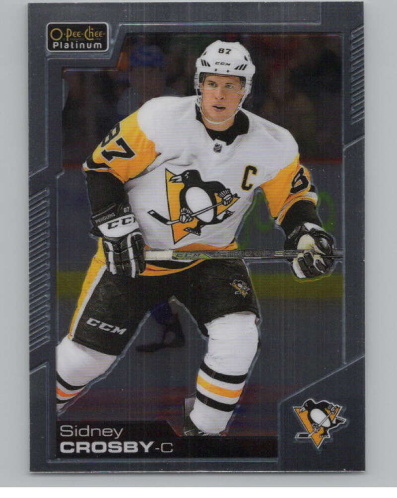 2020-21 O-Pee-Chee Platinum #149 Sidney Crosby  Pittsburgh Penguins  V100195 Image 1