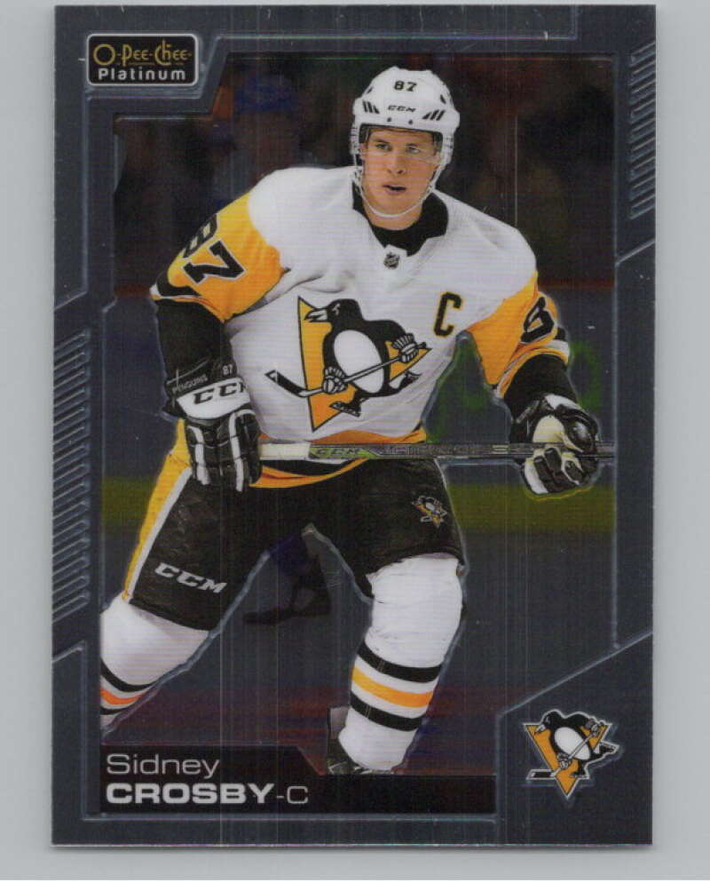 2020-21 O-Pee-Chee Platinum #149 Sidney Crosby  Pittsburgh Penguins  V100196 Image 1