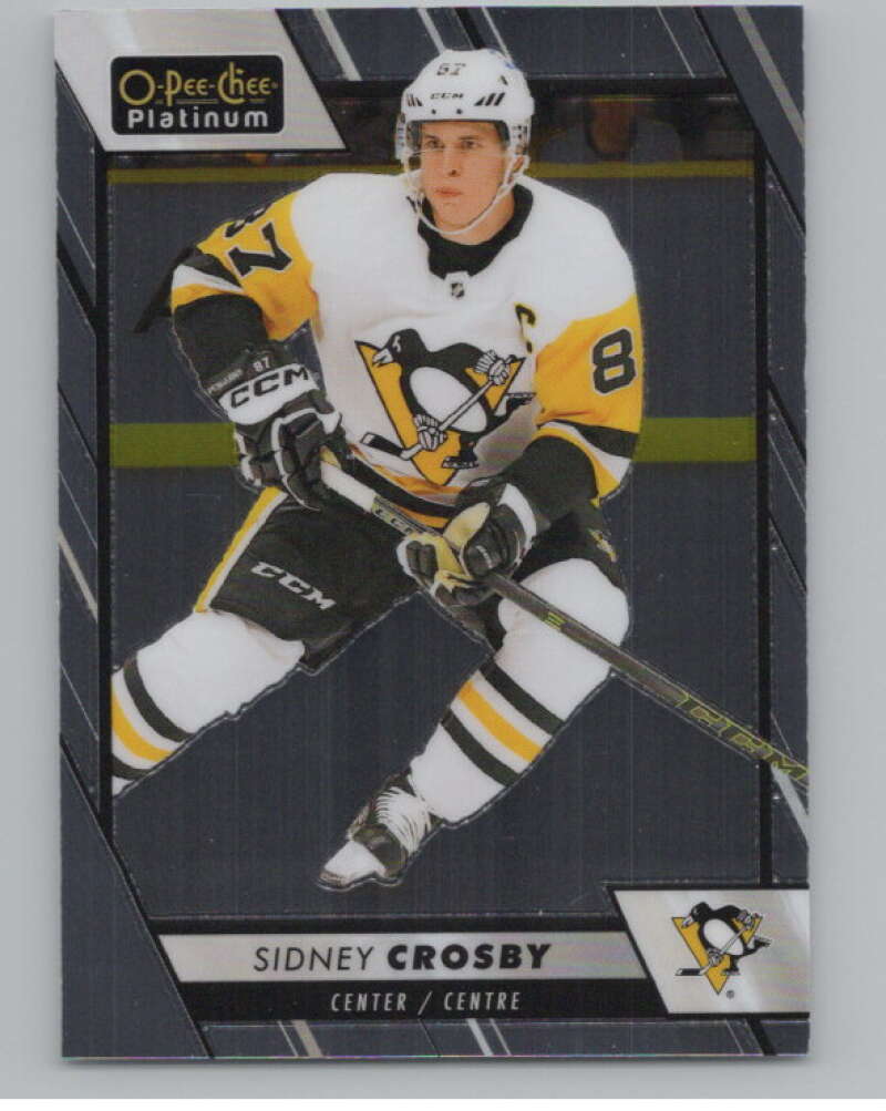 2023-24 O-Pee-Chee Platinum #125 Sidney Crosby  Pittsburgh Penguins  V100214 Image 1