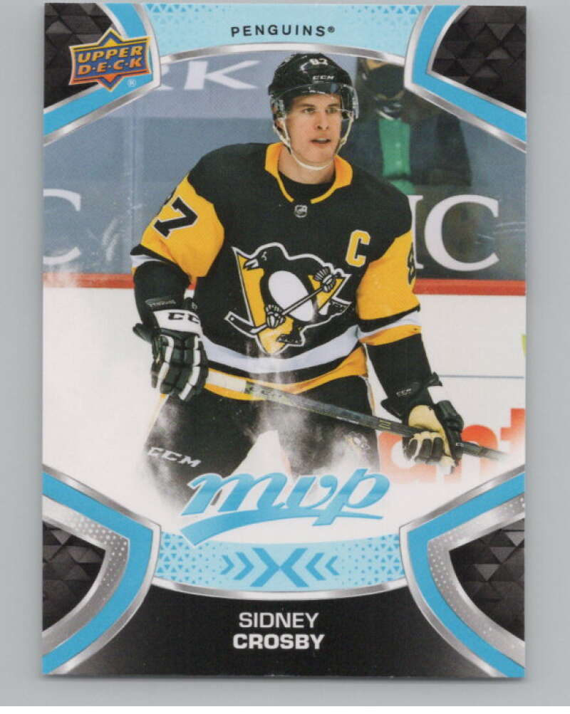 2021-22 Upper Deck MVP #219 Sidney Crosby  Pittsburgh Penguins  V100219 Image 1