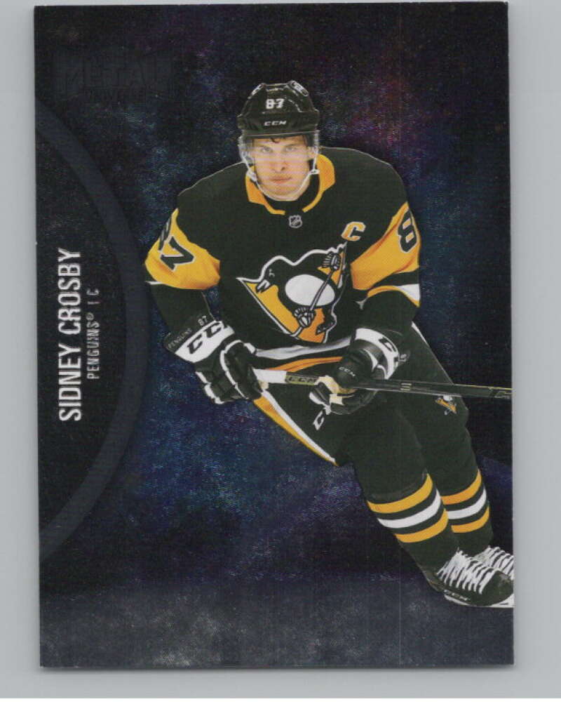 2021-22 Skybox Metal Universe #100 Sidney Crosby  Pittsburgh Penguins  V100250 Image 1