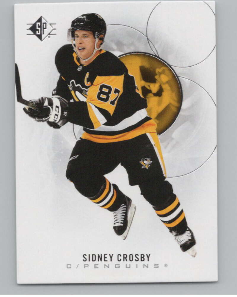 2020-21 SP #76 Sidney Crosby  Pittsburgh Penguins  V100259 Image 1