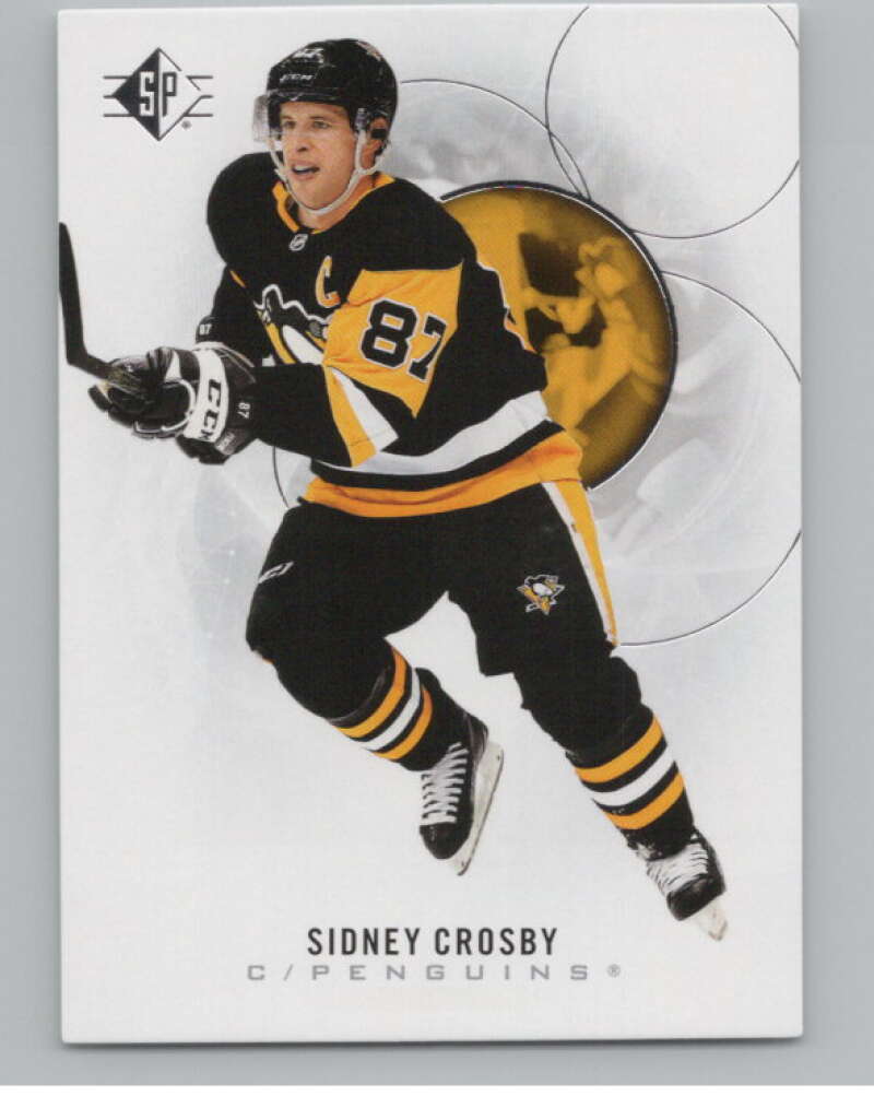 2020-21 SP #76 Sidney Crosby  Pittsburgh Penguins  V100260 Image 1