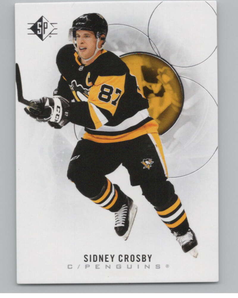 2020-21 SP #76 Sidney Crosby  Pittsburgh Penguins  V100267 Image 1
