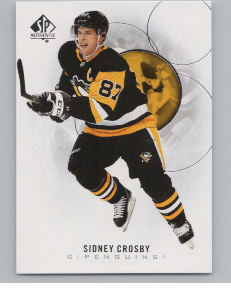 2020-21 SP #76 Sidney Crosby  Pittsburgh Penguins  V100274 Image 1