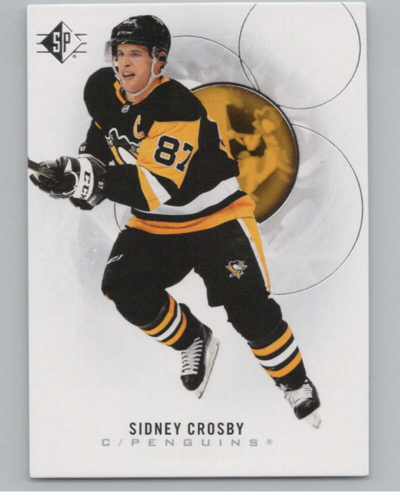 2020-21 SP #76 Sidney Crosby  Pittsburgh Penguins  V100277 Image 1