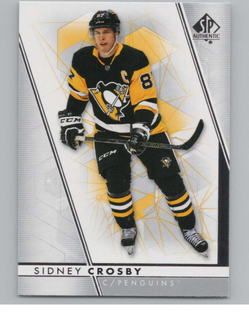 2022-23 SP Authentic #87 Sidney Crosby  Pittsburgh Penguins  V100280 Image 1
