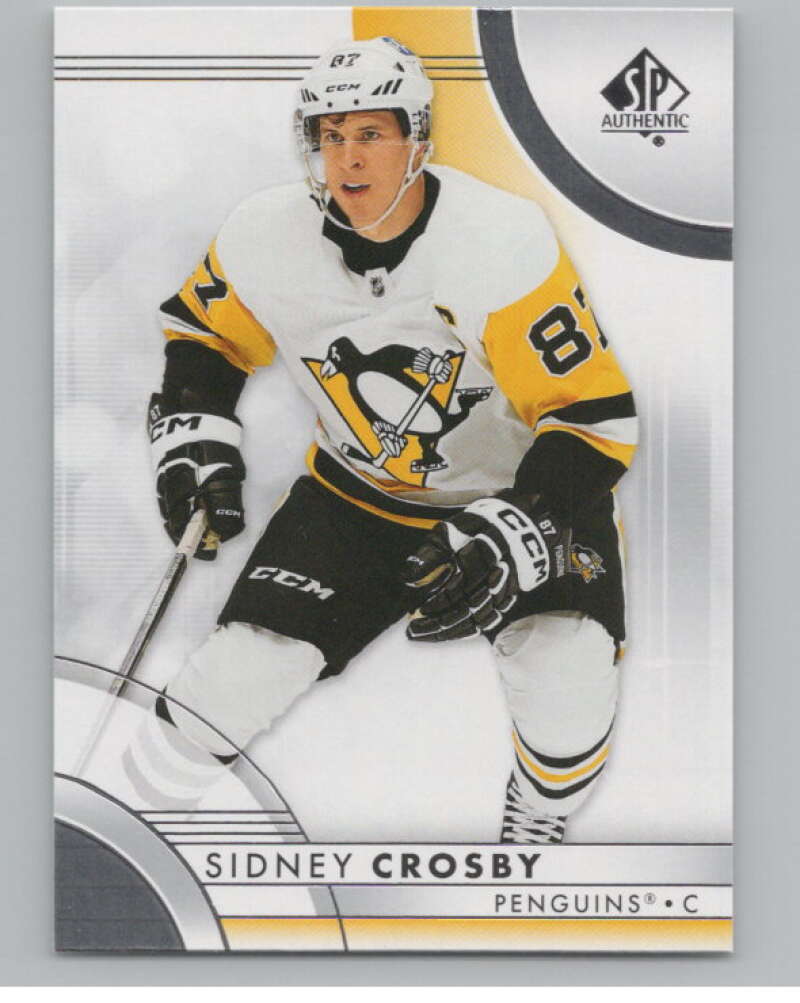 2023-24 SP Authentic #2 Sidney Crosby  Pittsburgh Penguins  V100309 Image 1