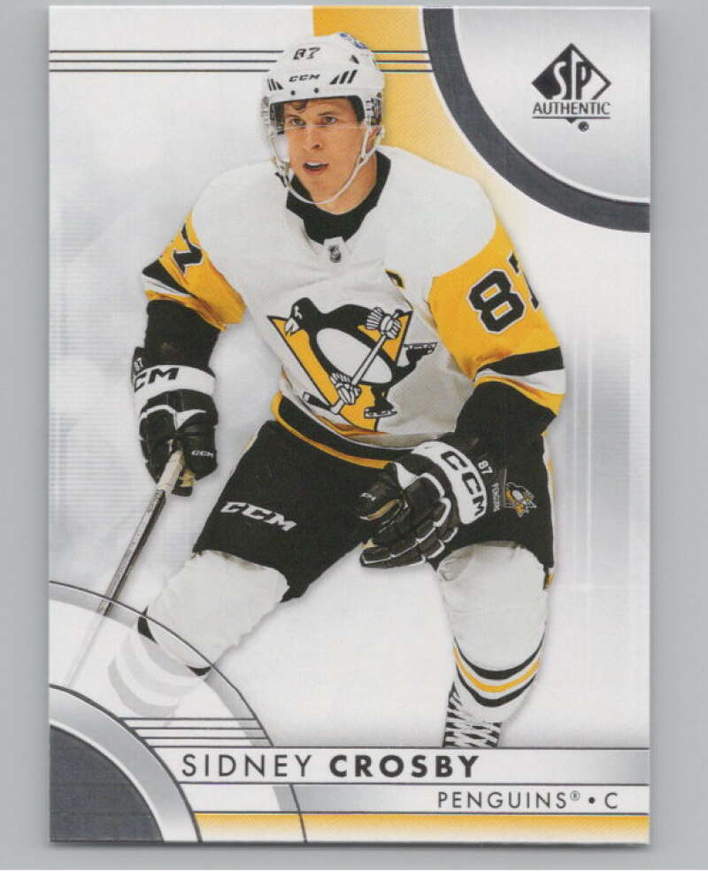 2023-24 SP Authentic #2 Sidney Crosby  Pittsburgh Penguins  V100317 Image 1