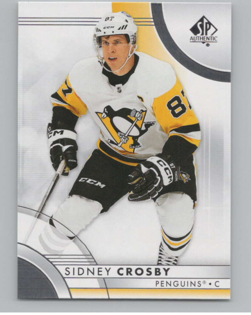 2023-24 SP Authentic #2 Sidney Crosby  Pittsburgh Penguins  V100318 Image 1