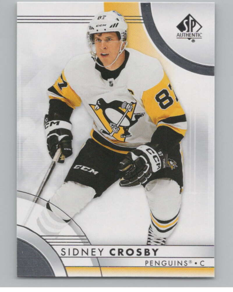 2023-24 SP Authentic #2 Sidney Crosby  Pittsburgh Penguins  V100320 Image 1