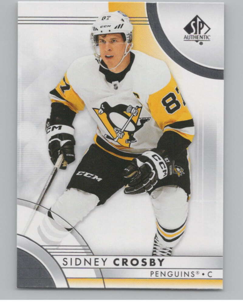 2023-24 SP Authentic #2 Sidney Crosby  Pittsburgh Penguins  V100324 Image 1
