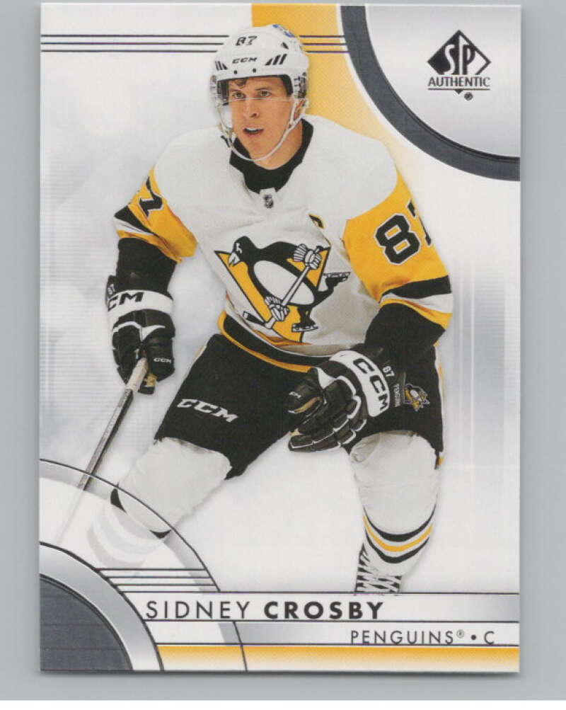 2023-24 SP Authentic #2 Sidney Crosby  Pittsburgh Penguins  V100326 Image 1