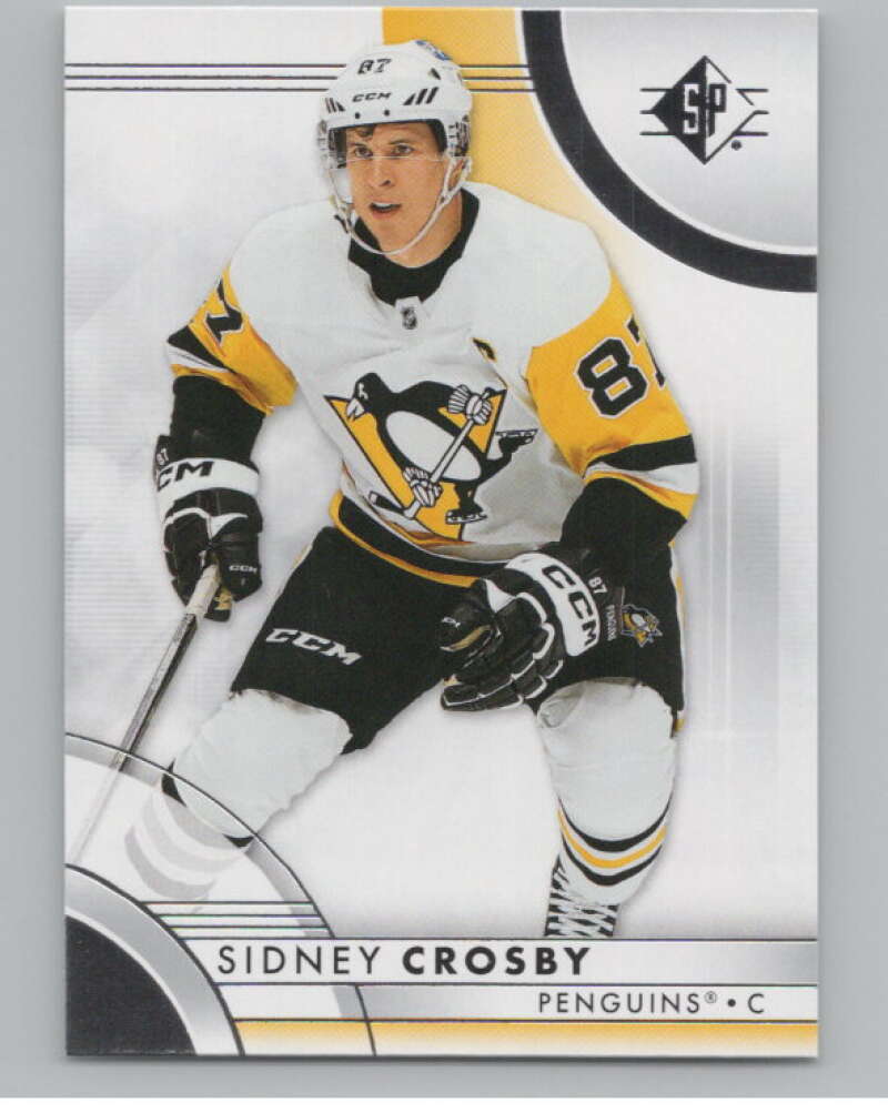 2023-24 SP Authentic #2 Sidney Crosby  Pittsburgh Penguins  V100327 Image 1