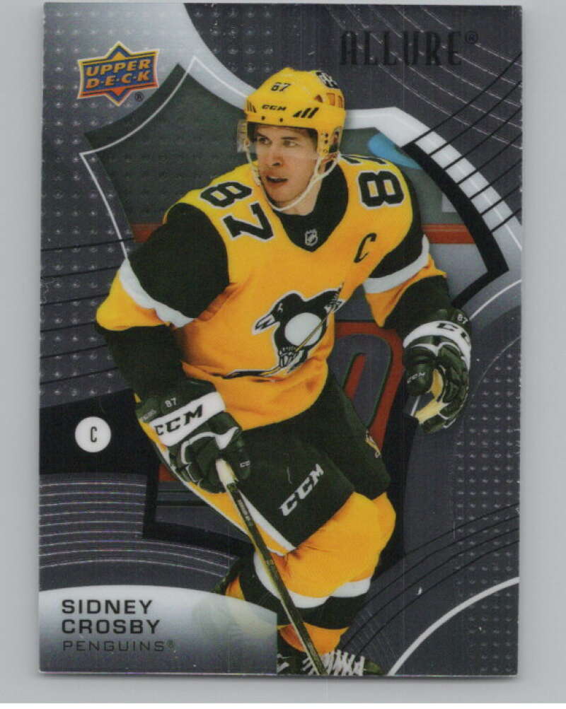 2021-22 Upper Deck Allure #4 Sidney Crosby  Pittsburgh Penguins  V100348 Image 1