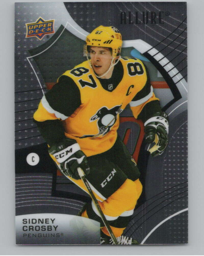 2021-22 Upper Deck Allure #4 Sidney Crosby  Pittsburgh Penguins  V100349 Image 1